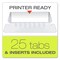 Pendaflex 1/5-Cut Tabs Letter Size Colored Reinforced Hanging Folders - Teal (25/Box)